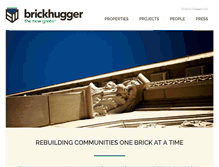 Tablet Screenshot of brickhugger.com